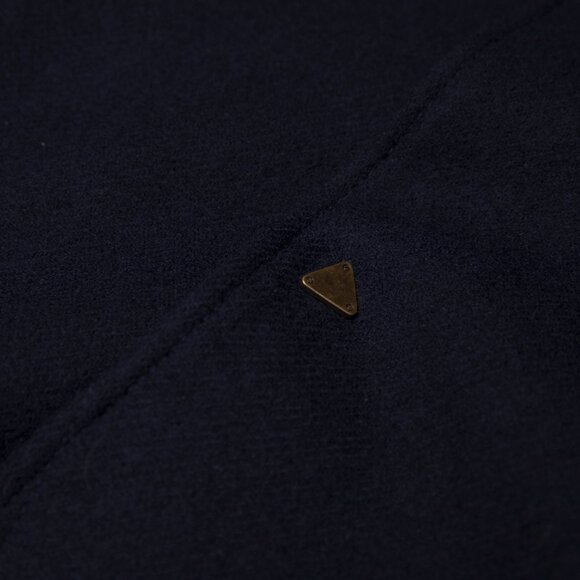 ajaton (Finland) Vintage Wool Nylon Melton Kimono Jacket : L - Picture 4 of 6